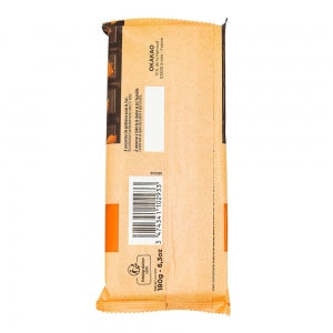Chocolat noir amandes caramélisées torréfiées 180g