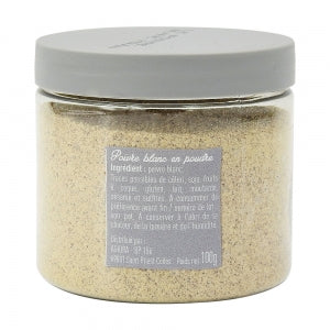 Poivre blanc moulu pot 100 gr Bédros