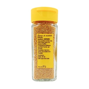 Graines de moutarde flacon 60g Bédros