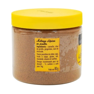 Quatres epices pot 80g Bédros