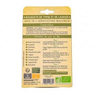 Bouquets garnis BIO 15g