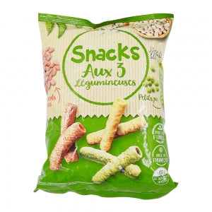 Snack aux 3 légumineuses paquet 90g