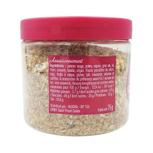 Mélange pour grillades pot 75g Bédros