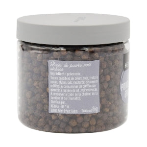 Poivre noir grain pot 86g Bédros