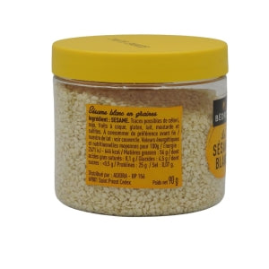 Sésame blanc pot 90g Bédros