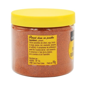 Piment rouge doux pot 90g Bédros