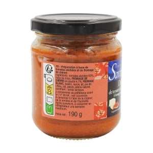 Confinade tomate et chèvre bocal 190g Savino