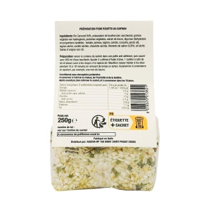 Risotto au safran paquet 250 g