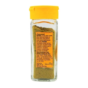 Curry vert flacon 33g Bédros