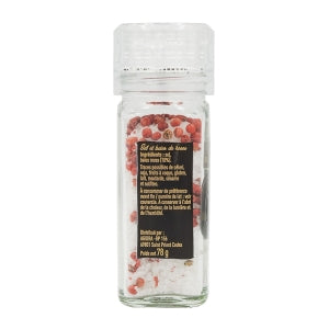 Sel aux baies roses moulin 78g Bédros