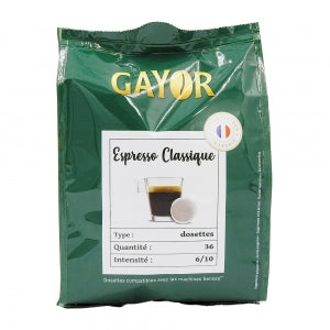 Café expresso classique paquet 36 dosettes 
