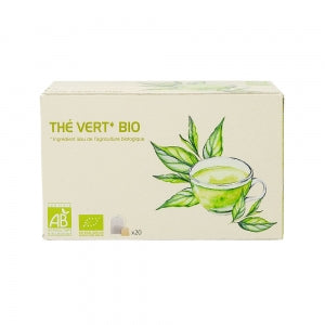 Thé vert BIO boîte 20 sachets 
