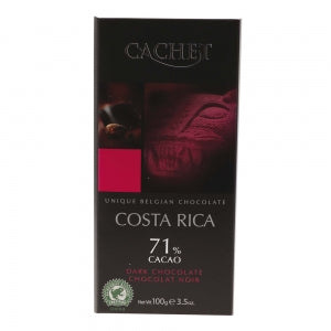 Chocolat noir Costa Rica 71% cacao 100g 