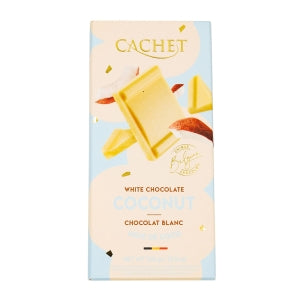 Chocolat blanc & noix de coco 100g 