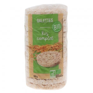 Galettes de riz BIO paquet 100g plateau de 12 X 100g