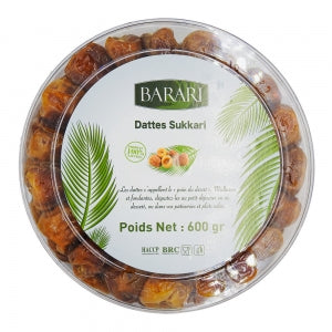 Dattes Sukari barquette 600g Récolte 2024 