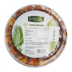 Dattes Sukari barquette 600g Récolte 2024