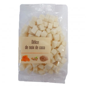 Noix de coco en cubes moelleux paquet 180g 