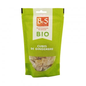 Cubes de gingembre BIO paquet 110g B& S 