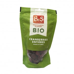 Cranberries entières BIO paquet 100g B&S 