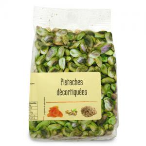 Pistaches décortiquées paquet 200g 