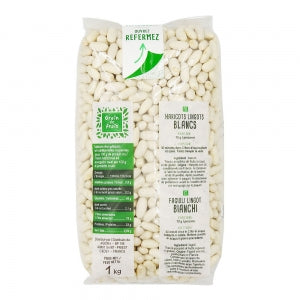 Haricots lingots blancs paquet 1kg Grain de Frais