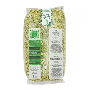 Pois cassé France paquet 1kg Grains de Frais