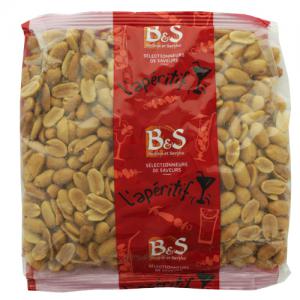Arachides blanches grillées salées pqt 500g