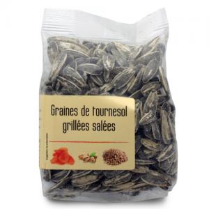 Graines de tournesol grillées salées paquet 100g 