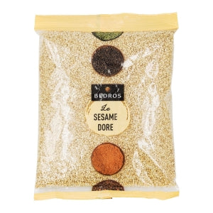 Graines de sésame dorées paquet 250g Bédros 