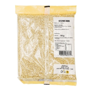 Graines de sésame dorées paquet 250g Bédros