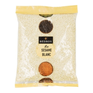 Graines de sésame blanches paquet 250g Bédros 