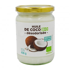 Huile de coco désodorisée BIO pot 500ml 