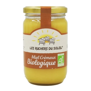 Miel de fleurs crémeux BIO pot 375g 
