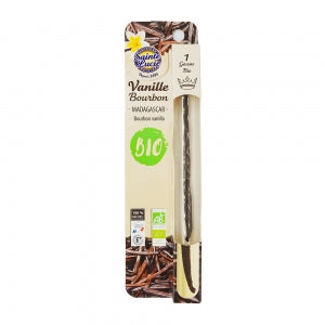Gousse de vanille bourbon BIO paquet 1 gousse 