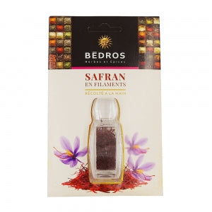 Safran en filaments flacon 1g Bédros 
