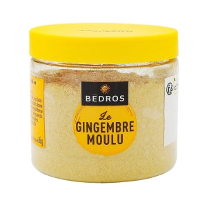 Gingembre moulu pot 65g Bédros 