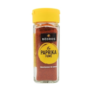 Paprika fumé flacon 38g Bédros 