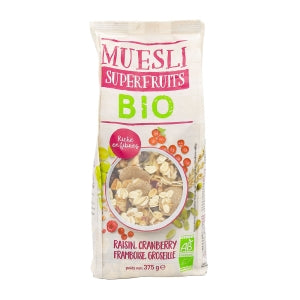 Muesli superfruits BIO paquet 375g 6 SACHETS DE 375 G