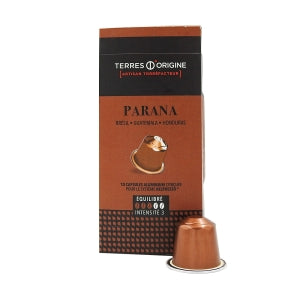Café Parana équilibré 3/5 10 capsules bte 55g 