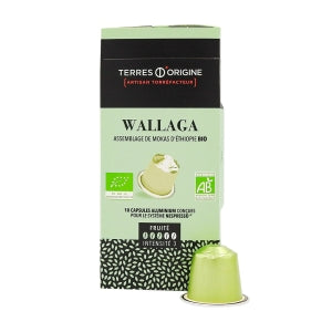 Café Wallaga BIO fruité 3/5 10 capsules bte 55g 