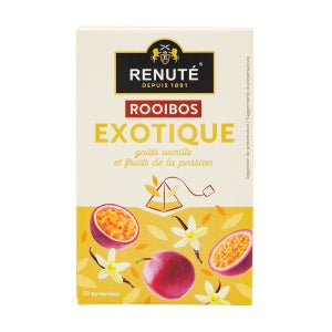Rooibos exotique boîte 20 pyramides Renuté 