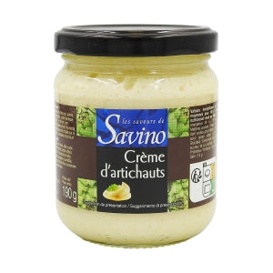 Crème d'artichaut pot 190g Savino 