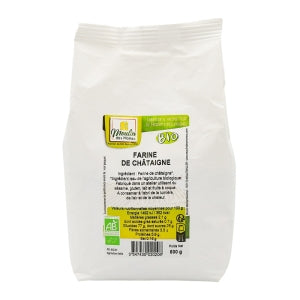 Farine de châtaigne BIO sachet 500g 