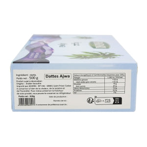 Dattes Ajwa Barari paquet 500g Récolte 2024