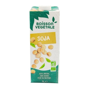 Boisson végétale soja BIO brique 1L 