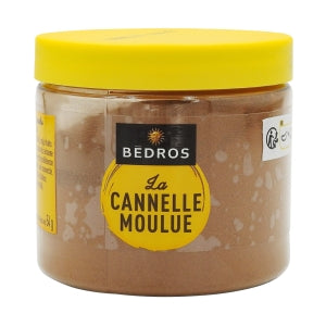 Cannelle en poudre pot 54g Bédros 