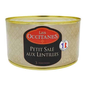 Petit salé aux lentilles boîte pne 1240g 