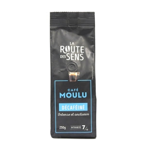 Café moulu décaféiné paquet 250g 