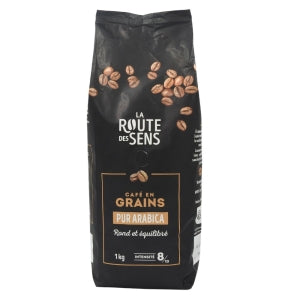 Café grains 100% Arabica pqt 1kg 